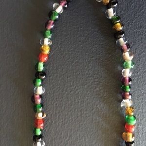 Italian Glass bead necklace